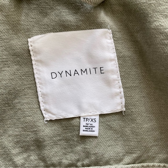 Belted Denim Shaket | DYNAMITE - Picture 8 of 14
